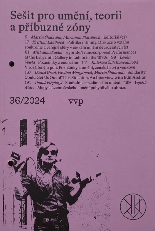 Sešit pro umění, teorii a příbuzné zóny č. 36image